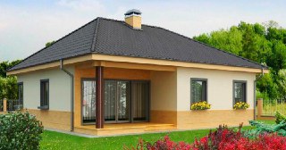 Строительство одноэтажных домов Инта цена от 23465 руб. м2