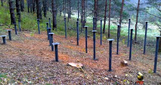 Свайный фундамент Инта. Заказать под ключ цена от 2041 руб